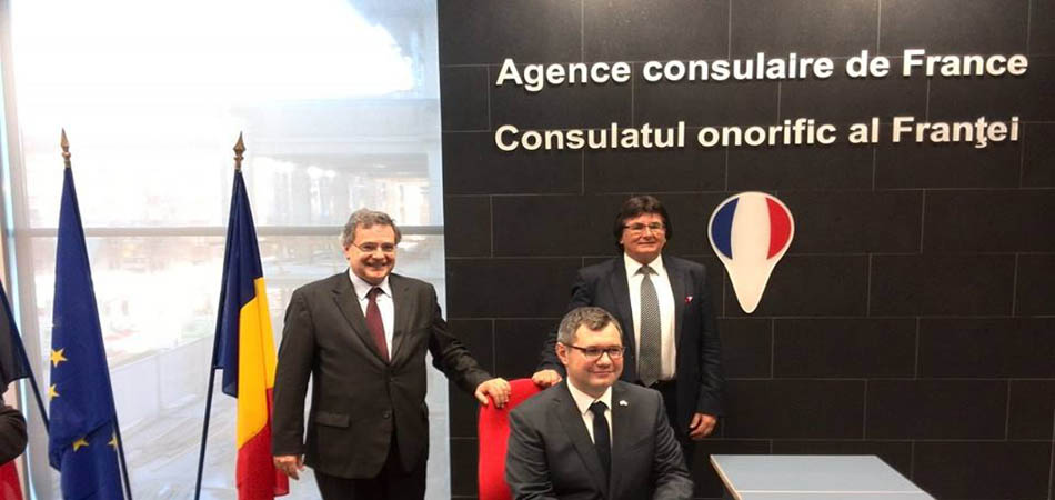 Consulatul Onorific al Franţei la Timişoara va urează  "Bine aţi venit în Timişoara"